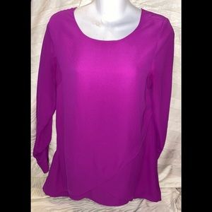 The limited purple blouse.